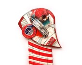 RESERVED , Abstract  sculpture, Ceramic Wall Art,  3D wall art, Mixed Media Sculpture, Ceramic Art Doll by 99heads