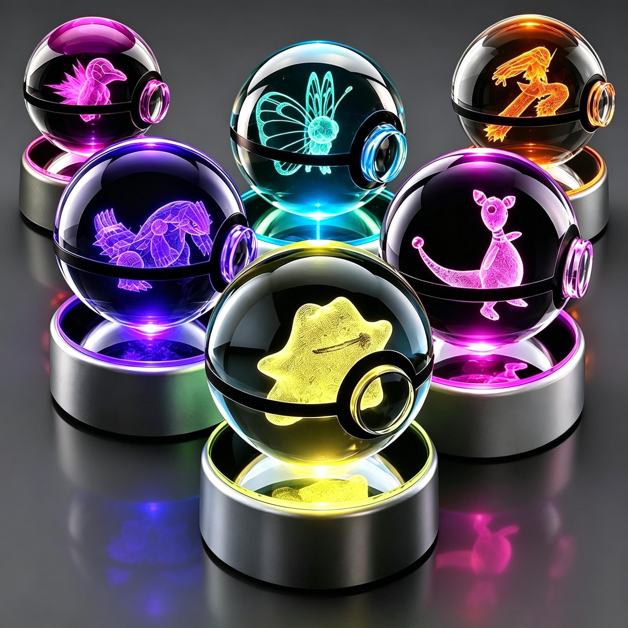 Crystal pokeball - Etsy 日本