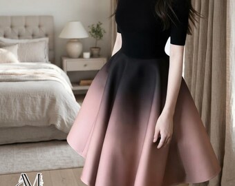Short Sleeve Set | Aline Skirt Summer Outfit | Date Wear | Soft Feminine Style