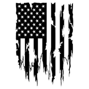 Amerikansk flagga Svg, Grunge USA Flag Clipart, Rustik Amerikansk flagga Klippfil, Vektor Klippfil för Cricut, Direkt Nedladdning