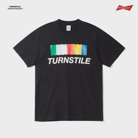 TURNSTILE FUJI ROCK Tシャツ L NEVER ENOUGH フジロック