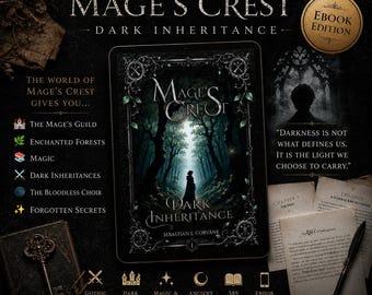 Magierwappen: Dark Inheritance | Dark Fantasy Akademie Roman | Zauberhaftes Abenteuer | PDF Herunterladen | 589 Seiten