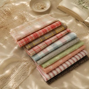 Best Seller 50-Piece Cotton Fabric Squares Bundle, Pre-Cut Patchwork Set for Quilting, Sewing, and DIY Crafting