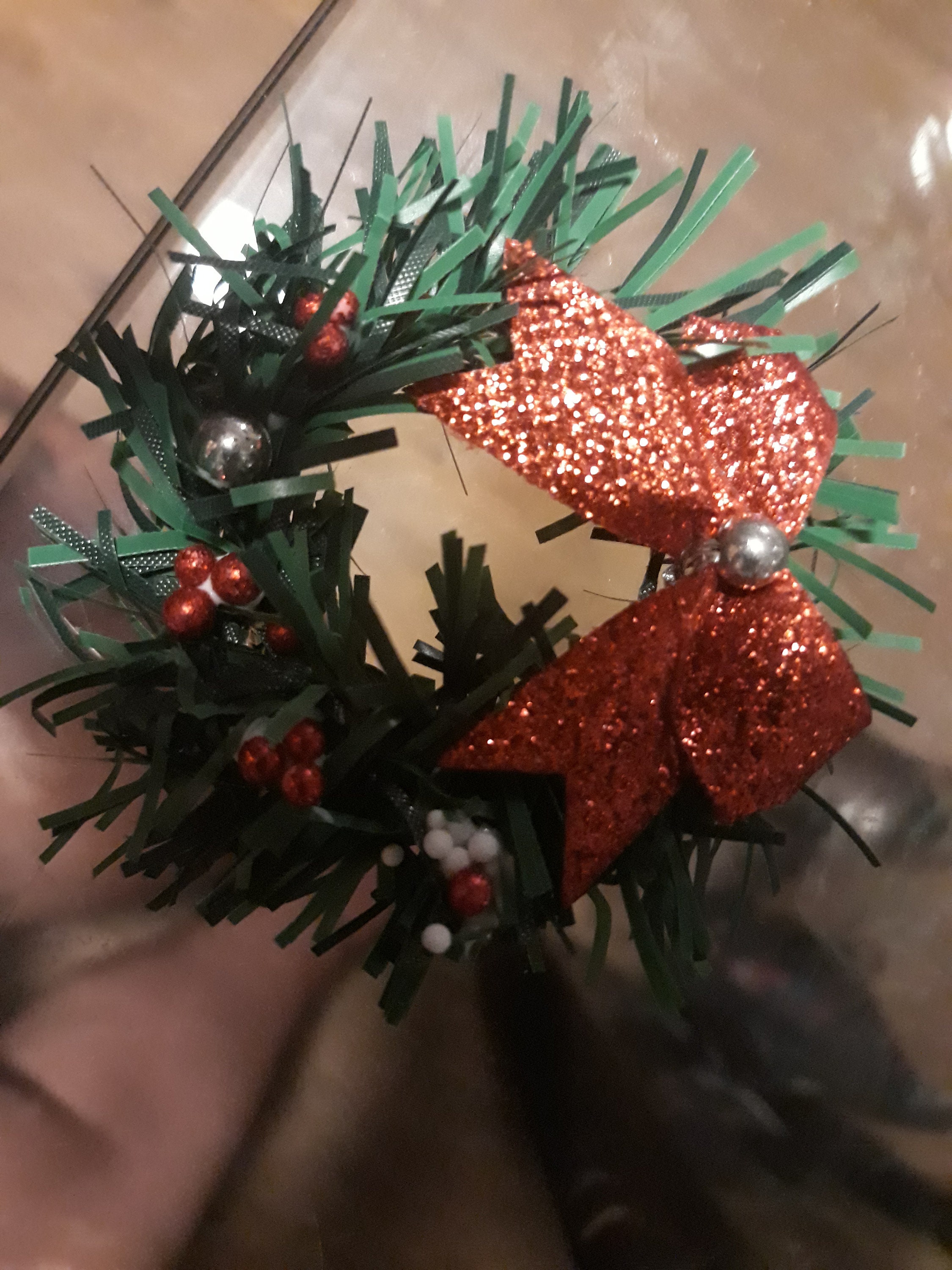 Dollhouse Christmas Wreath Etsy