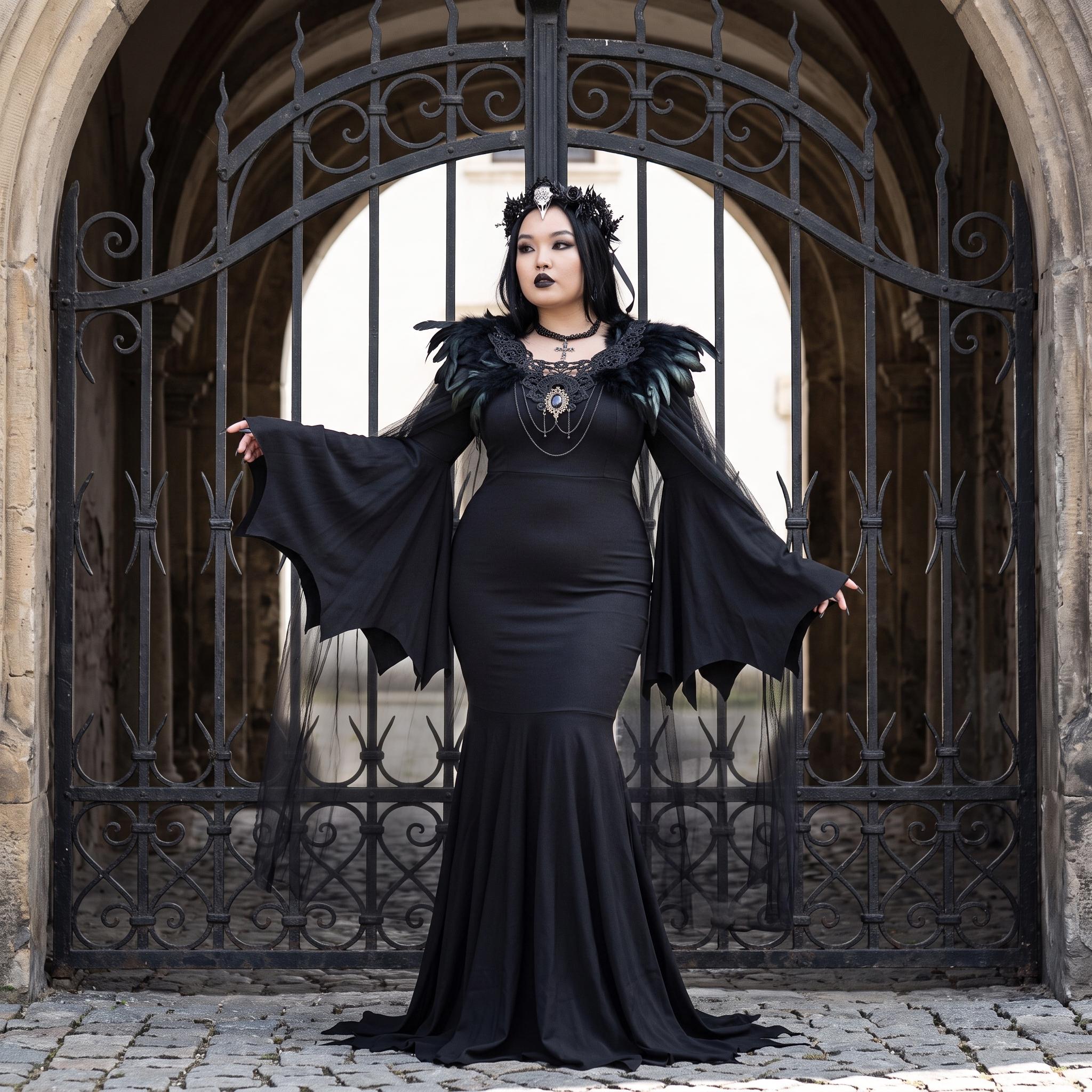 Plus Size Witch Dress