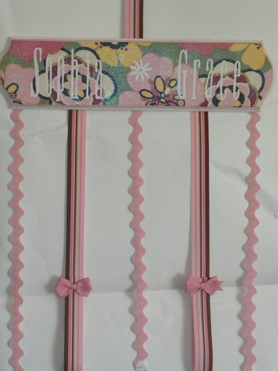 Items similar to Custom Made to Order Bow Holder on Etsy