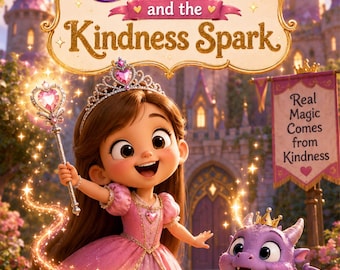 Personalized | Customized | Original Digital Storybook for Kids |  PDF Instant Download | Interactive Princess Story