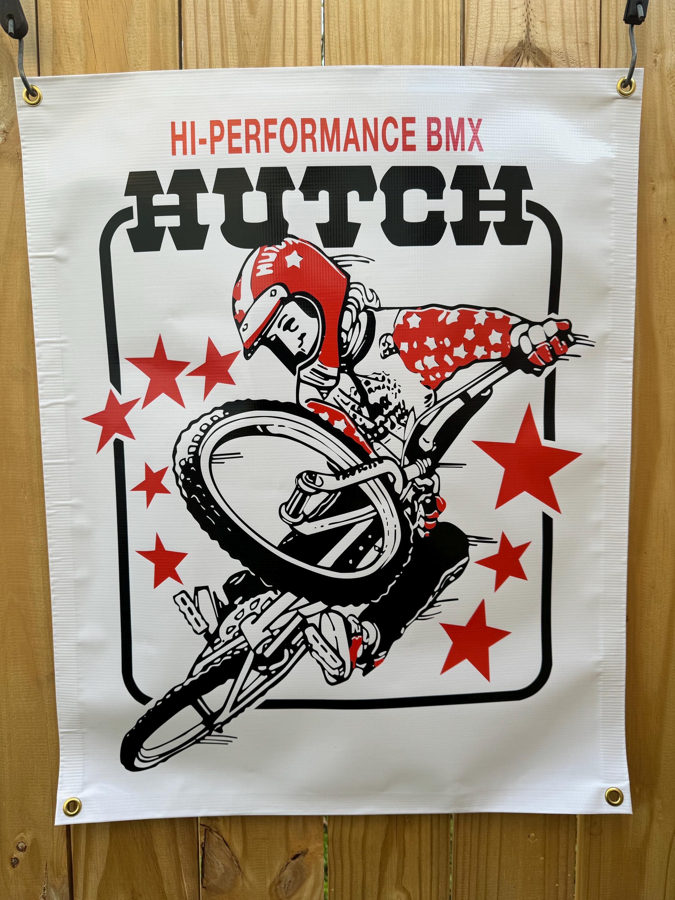 VINTAGE HUTCH BMX バナー HI-PERFORMANCE 美品 Hutch Bmx - Etsy