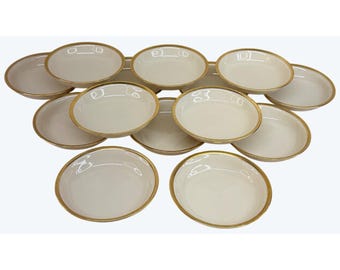 14 Lenox China Presidential Collections Tuxedo Obst-Dessert-Saucenschalen 5 1/2"