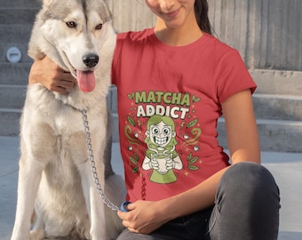 Don't Talk To Me Before My Matcha Shirt, Funny Matcha Lover Unisex Tee, Gift For Matcha Addict, Green Tea Gift