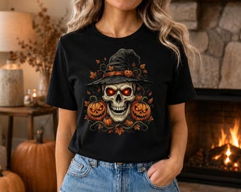 Calabazas Calavera Halloween PNG