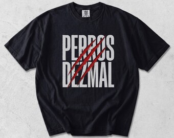 Perros Del Mal Roter Greifer Spanischer Hund Zitat T-Shirt PNG