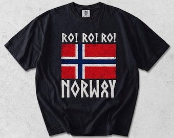 Row Norwegian Viking Norway Flag Culture Row Country T-Shirt PNG