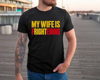 Mi esposa tiene razón Humor aterrador Pareja divertida Marido Esposa Camiseta PNG