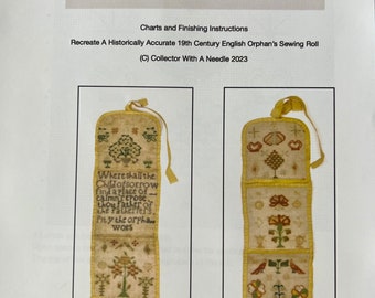 Calm Repose Sewing Roll Chart Pack *free postage*