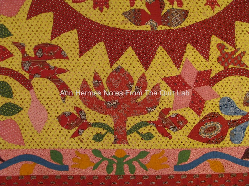 Calico Paradise Applique Quilt Pattern image 2