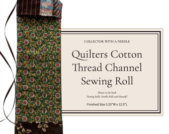 Patrón de rollo de costura de canal de hilo *DIGITAL*