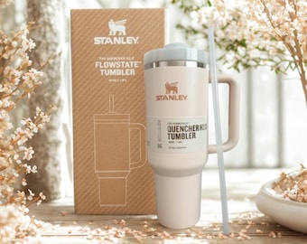 Stanley FlowState Quencher H2.0 Tumbler | Soft Pink 40oz All Day Hydration