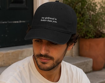 La mia ragazza è più sexy di te. Cappellino / Cappellino da baseball ricamato
