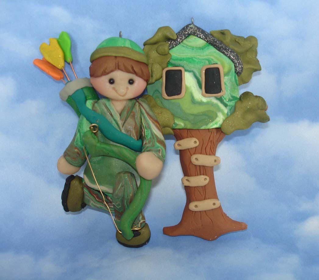 Hunter Bow Arrow Christmas Ornament Tree Stand Camouflage Etsy