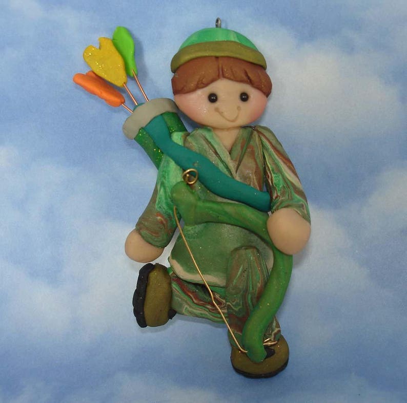 Bow And Arrow Christmas Ornament 