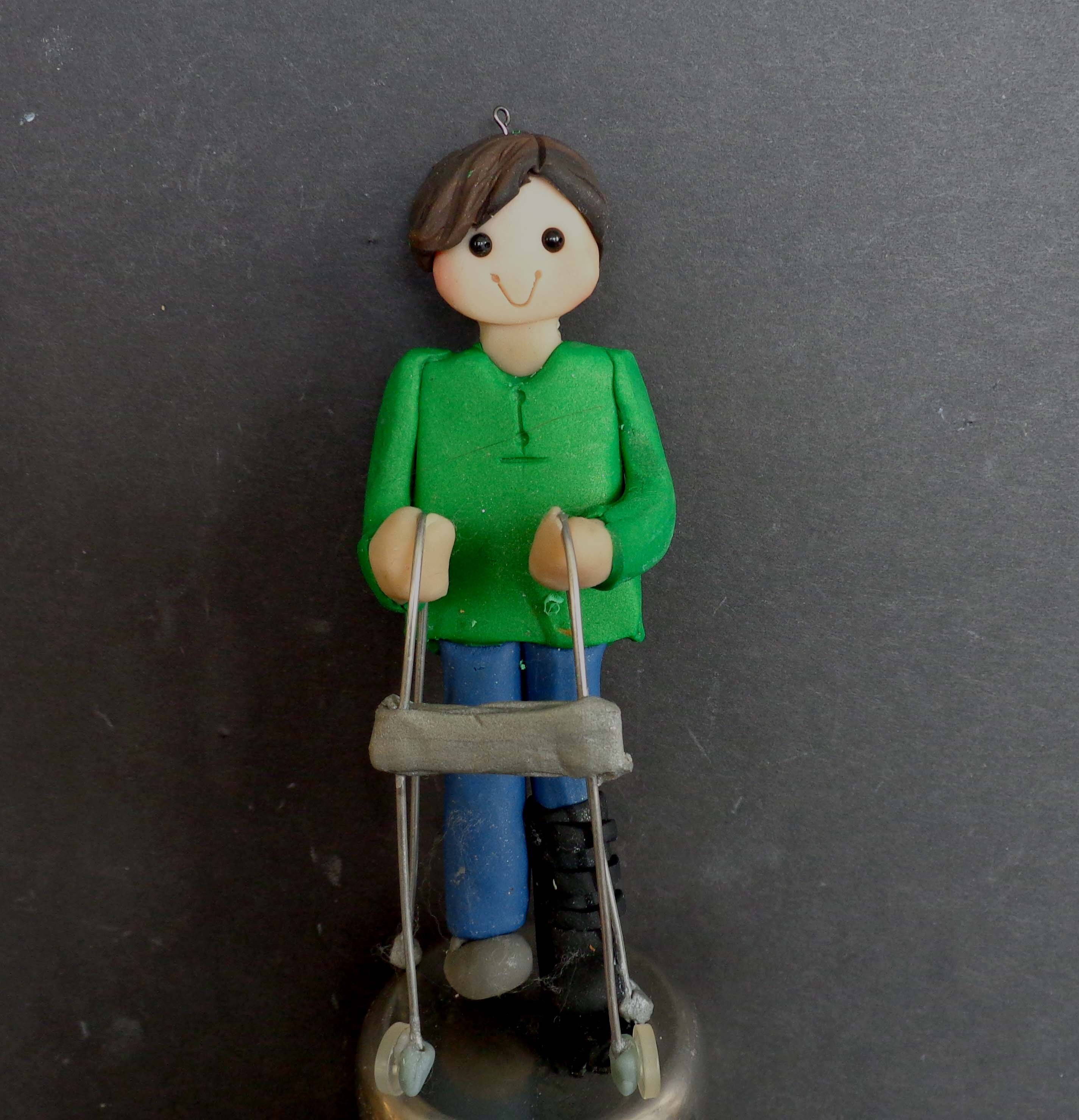 Physical Therapist Christmas Ornament Walker Injury Walking Etsy