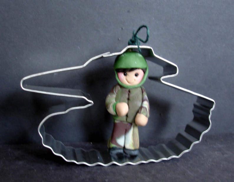 Tank Christmas Ornament 