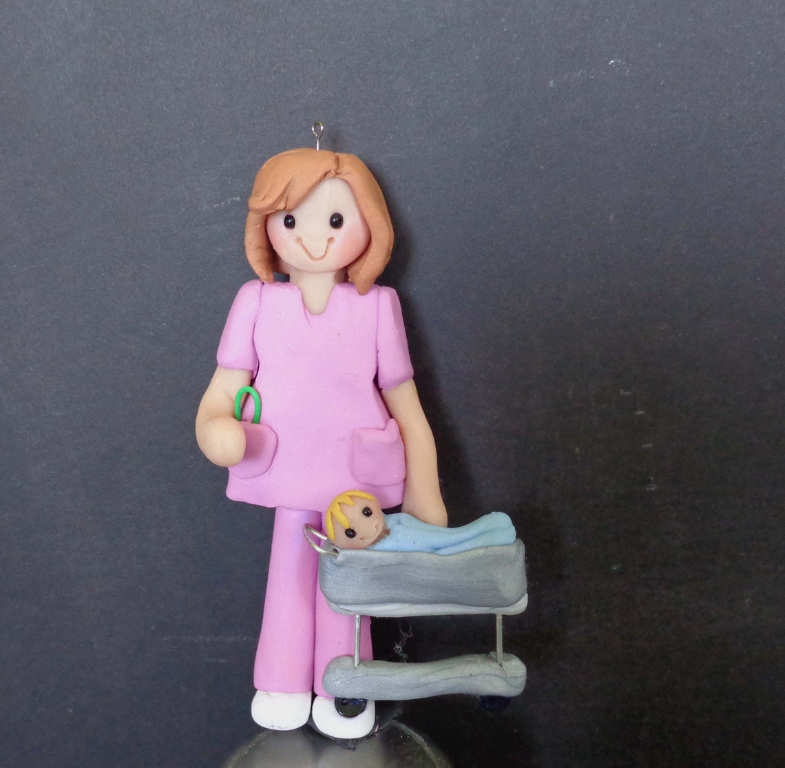 Pediatrics Doctor Nurse Christmas Ornament Obstetrician Baby | Etsy