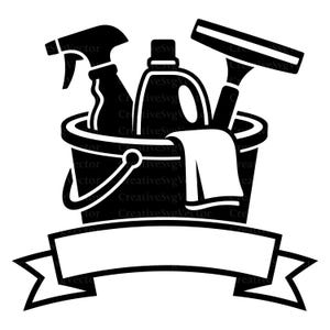 Städlogotyp, städservice, städpersonalemblem, städning, städning, städare, png