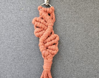 Wheat Ear Keychain | Macrame