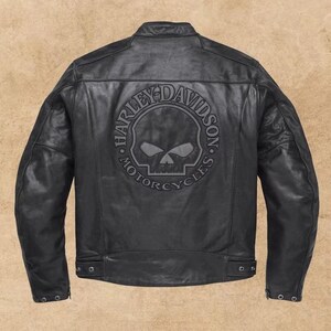 Harley davidson, willie g leather jacket - Etsy 日本