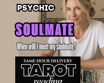 Själsfrände-läsning | Psykisk kärleksläsning, framtida kärlek, tarotläsning för relationer, läsning samma timme