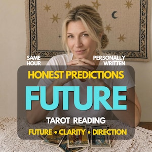 Future Tarot Reading ,Future & Life Path ,Psychic Guidance on Your Future, Same Hour Delivery image 1