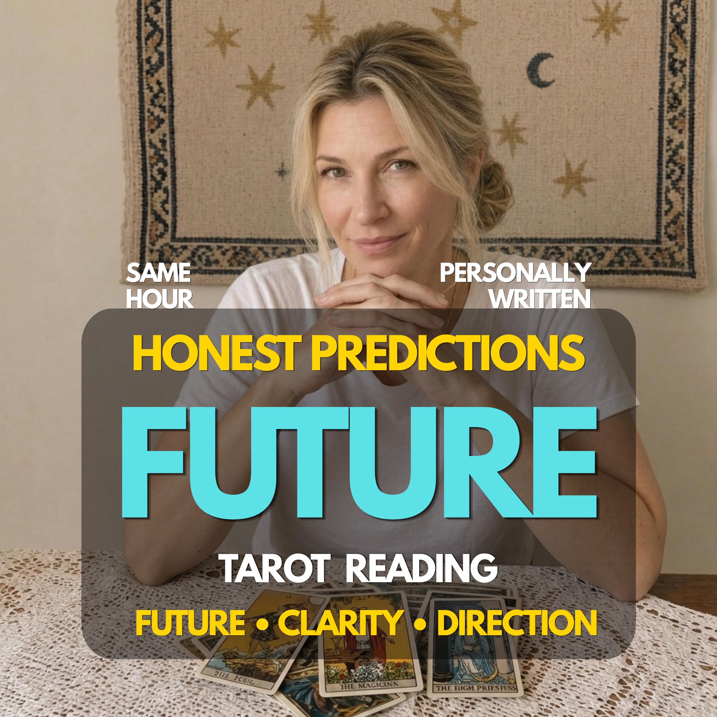 Future Tarot Reading ,Future & Life Path ,Psychic Guidance on Your Future, Same Hour Delivery