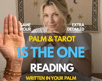 Is He The One Palm Reading ,Love & Relationships ,Psychic Clarity on Long-Term Potential, Same Hour Delivery