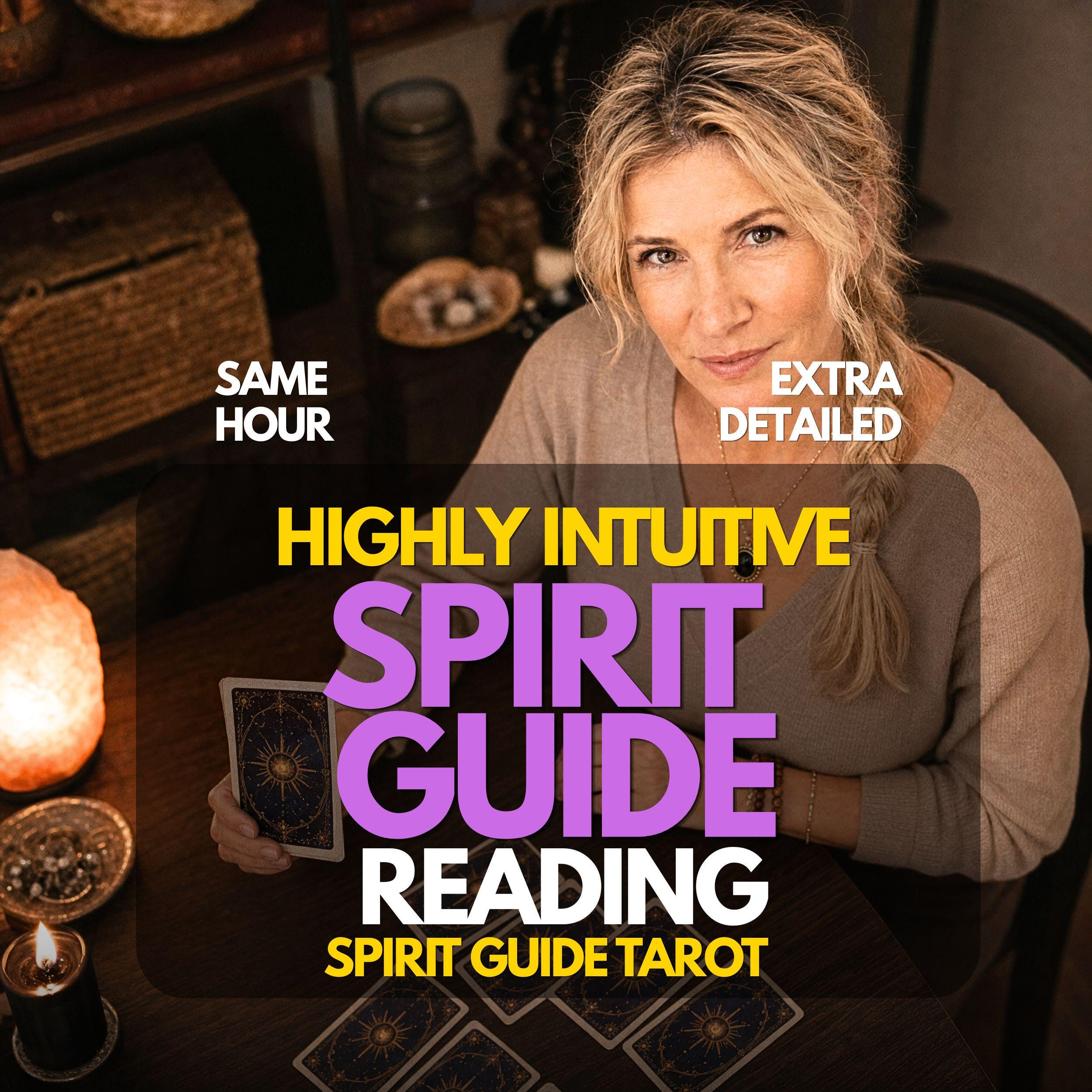 Spirit Guide Tarot Reading ,Spiritual Guidance ,Psychic Connection with Spirit Guides, Same Hour Delivery