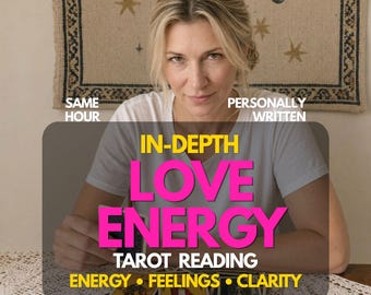 Lectura de Tarot Energético, Amor y Relaciones, Lectura Psíquica para Orientación en Relaciones, Entrega en la misma hora