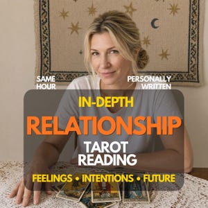 Lectura de Tarot sobre Relaciones, Amor y Relaciones, Perspectiva Psíquica sobre la Dinámica de las Relaciones, Entrega en la misma hora imagen 1