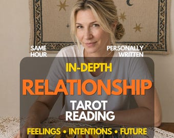 Relationship Tarot Reading ,Love & Relationships ,Psychic Insight into Relationship Dynamics, Same Hour Delivery
