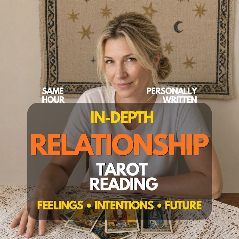 Lectura de Tarot sobre Relaciones, Amor y Relaciones, Perspectiva Psíquica sobre la Dinámica de las Relaciones, Entrega en la misma hora imagen 1