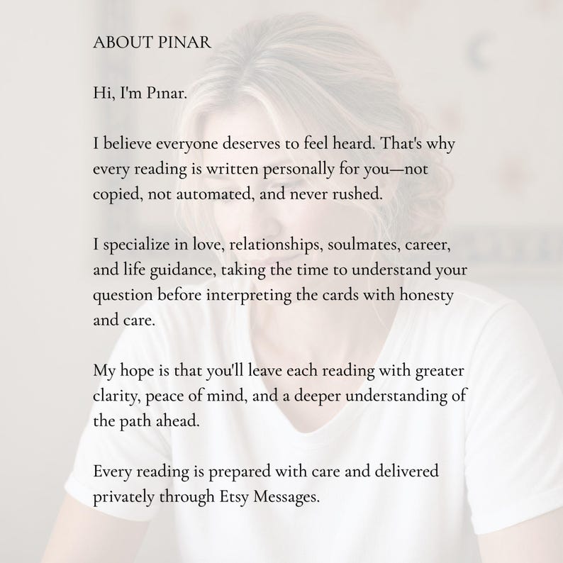 Ask Me Anything Tarot Reading | Personalized Psychic PDF with Honest Insight & Clear Answers image 10
