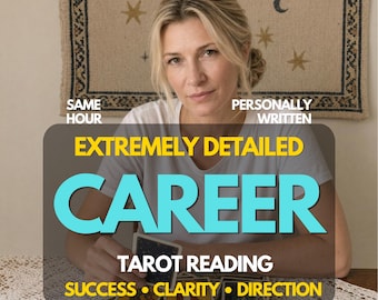 Lecture de tarot sur les carrières, Carrière et argent, Conseils psychiques pour un cheminement de carrière, Livraison même heure