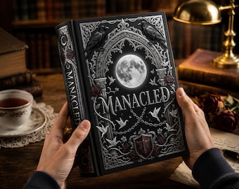 Manacled Illustrated Collector's Edition Hardcover Book with Art Prints & Bookmark