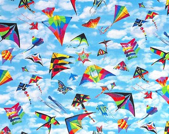 Kite Fabric - In Motion - Cotton Fabric - Quilting Fabric - MISC-154