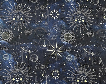 Packed Celestial - Sun and Moon Fabric - MISC-163