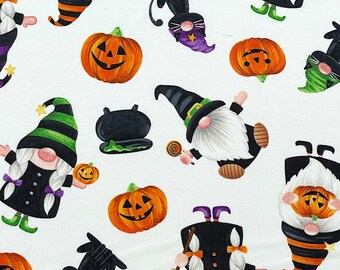 Gnomes Night Out - Halloween Fabric - Fall Fabric - FALL-51