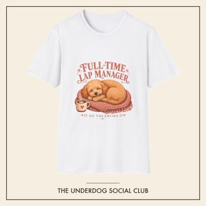 Cavapoo-Shirt, T-Shirt für Vollzeit-Schoßhundbesitzer, Geschenk für Cavapoo-Mama, Shirt für Schoßhunde, Lustiges Geschenk für Cavapoo-Besitzer