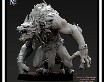Werewolves - Vampiric Undead - One Page Rules| Sci-Fi Resin Miniatures | Fantasy Resin Miniatures| Tabletop Wargaming 32mm-Heroic Scale