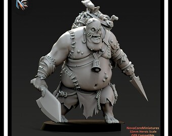 Stitched Butcher - Vampiric Undead -One Page Rules| Sci-Fi Resin Miniatures | Fantasy Resin Miniatures| Tabletop Wargaming 32mm-Heroic Scale