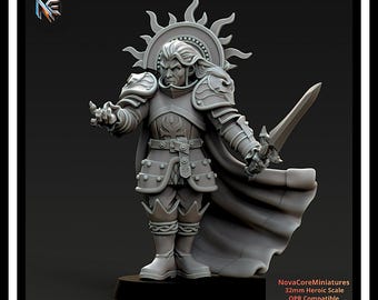 Vampire Lord - Vampiric Undead - One Page Rules| Sci-Fi Resin Miniatures | Fantasy Resin Miniatures| Tabletop Wargaming 32mm-Heroic Scale